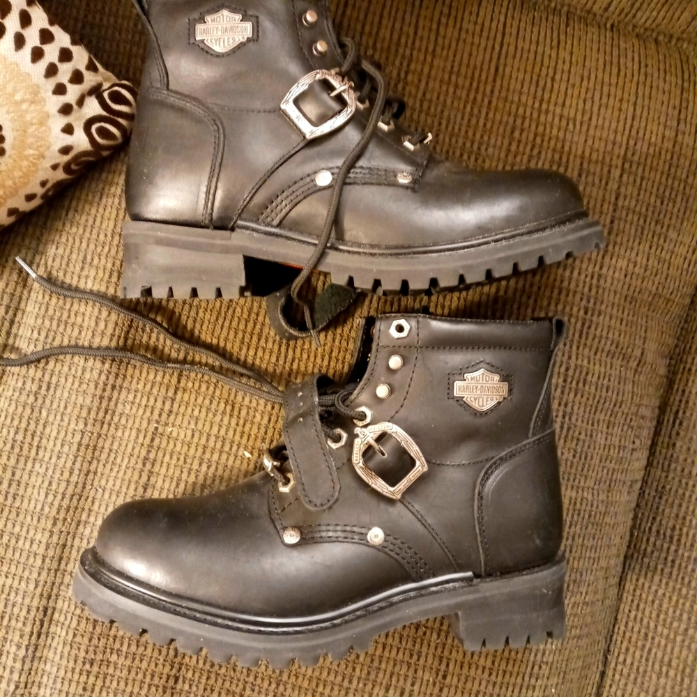 Harley-davidson Black Boots